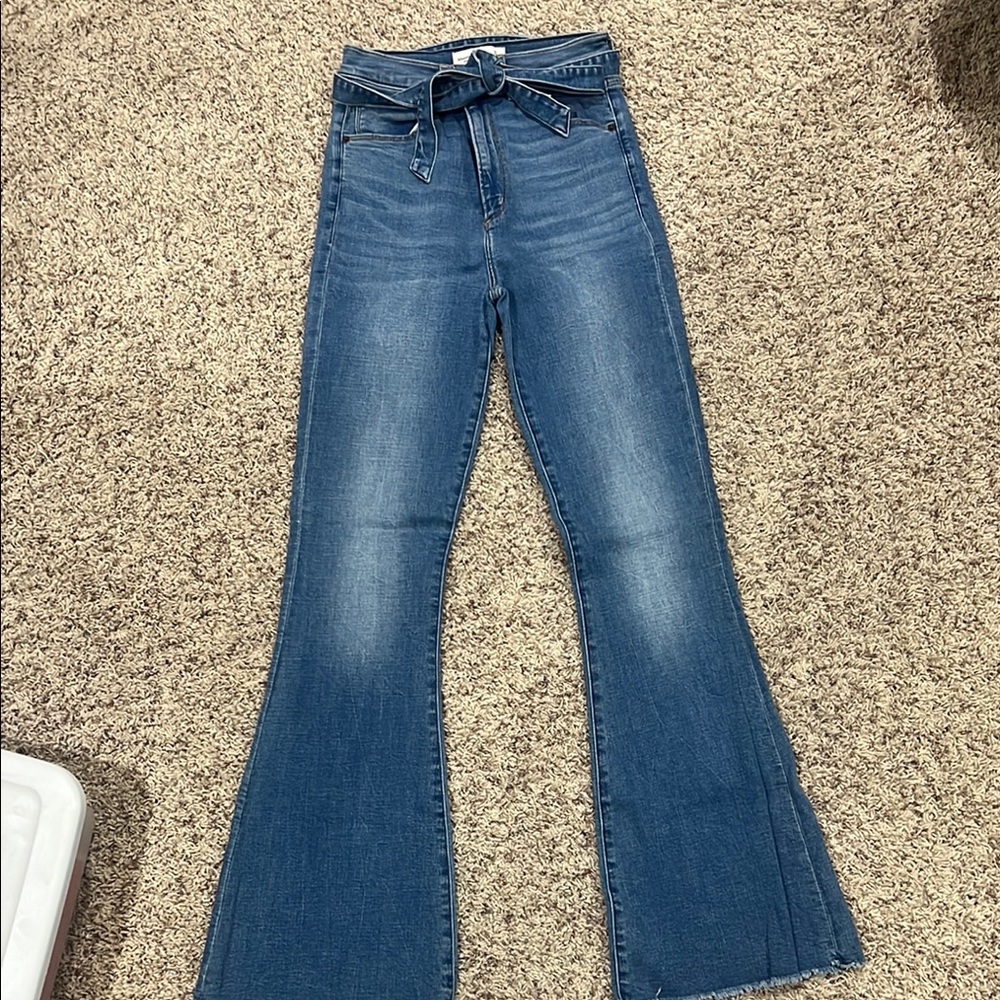 Abercrombie Ultra High Rise Flare